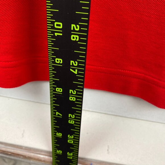 Robert Graham Men's Polo Shirt 2XL Red Paisley Placket - Picture 4 of 13